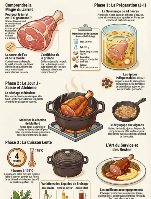 Jarret de porc : recette facile et rapide pour un repas savoureux