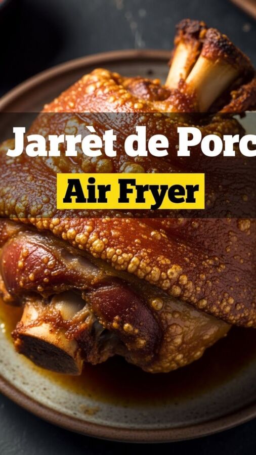 Recette rapide jarret de porc