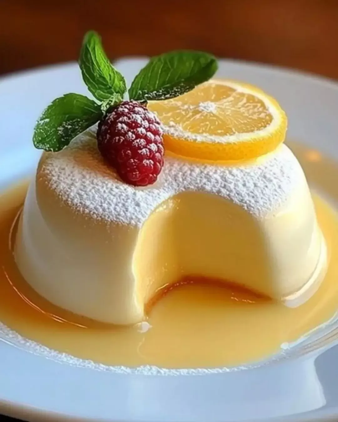 Image de panna cotta simple