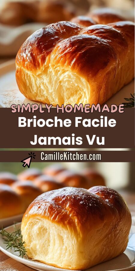 Brioche maison simple recette