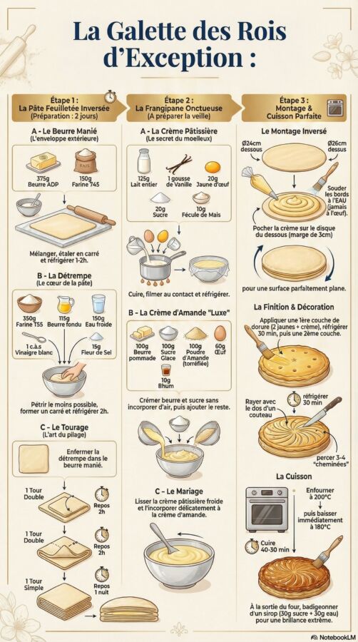 Galette des rois maison