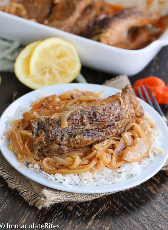 Plat traditionnel sénégalais yassa