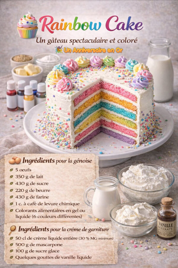 recette facile de gâteau