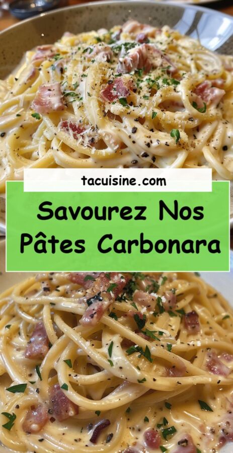 Recette authentique de carbonara