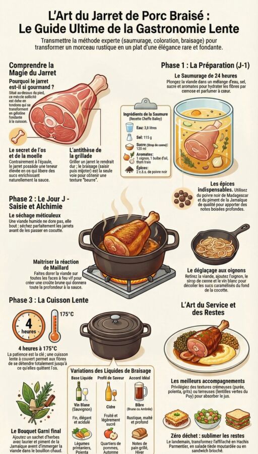 Recette jarret de porc savoureuse