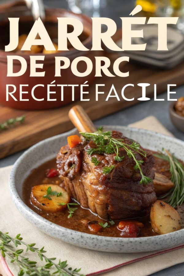 Recette jarret de porc savoureuse