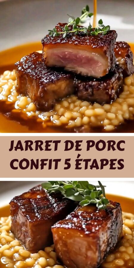 Recette jarret de porc savoureuse