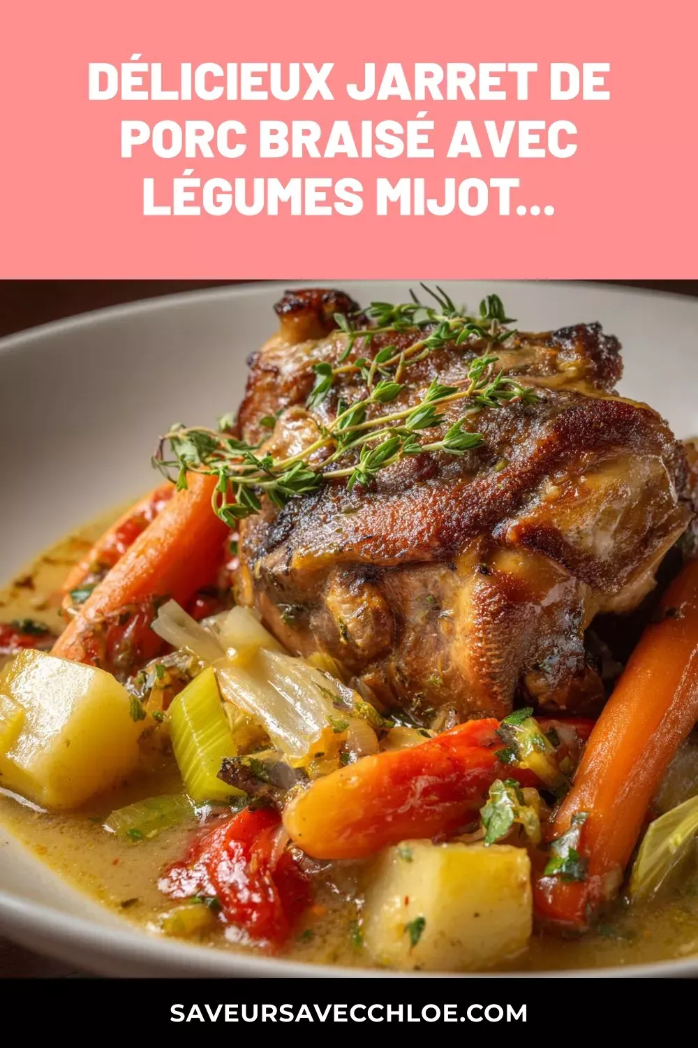 Recette jarret de porc savoureuse