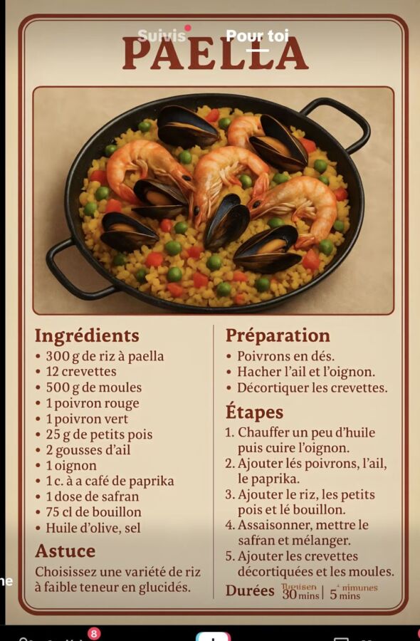 Cuisine traditionnelle espagnole