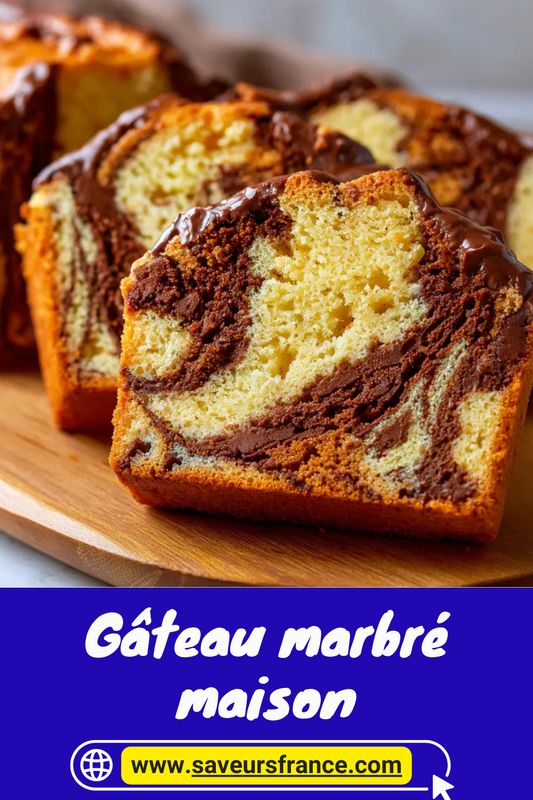 Recette dessert marbré