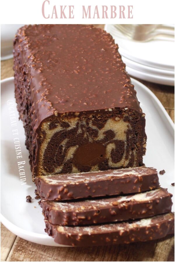 Recette dessert marbré