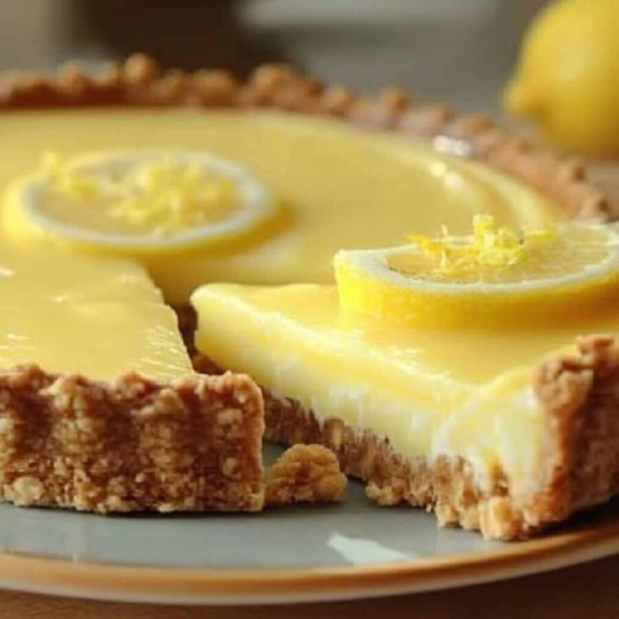 Tarte au citron légère