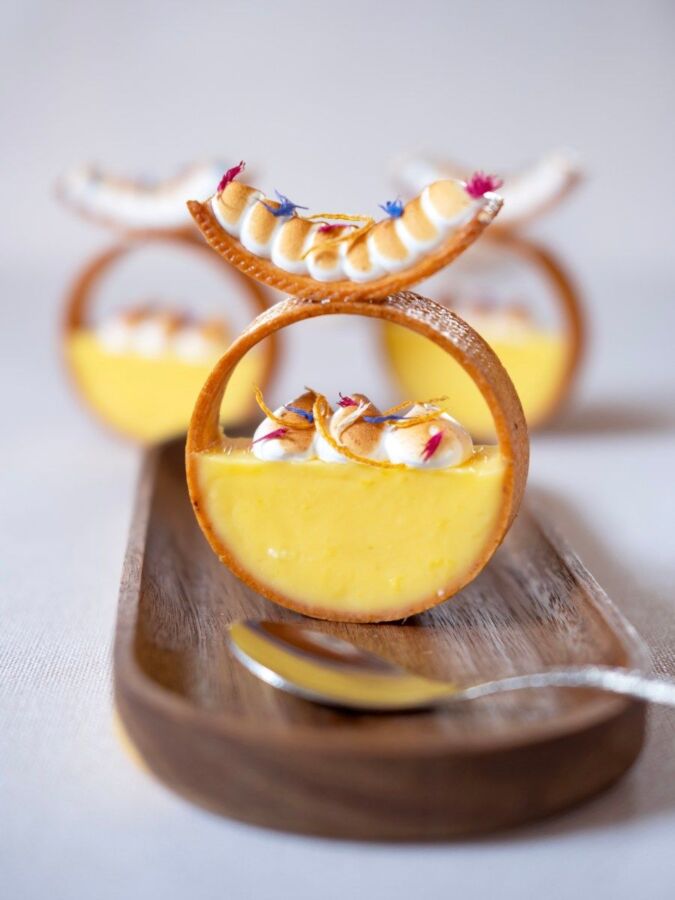 Tarte au citron légère