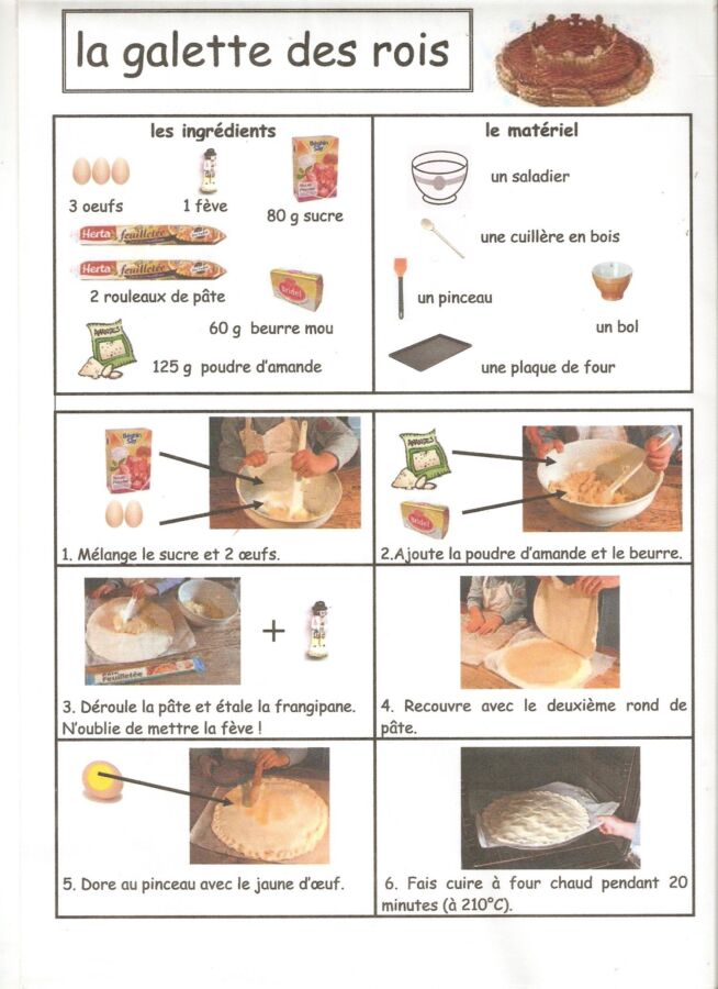 Galette des rois rapide