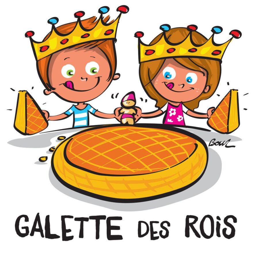 Galette des rois traditionnelle