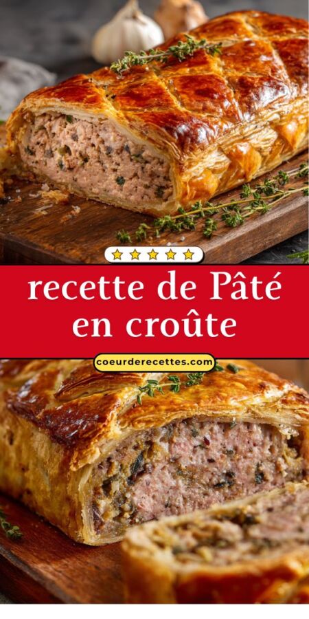 Recette rapide pâté croûte
