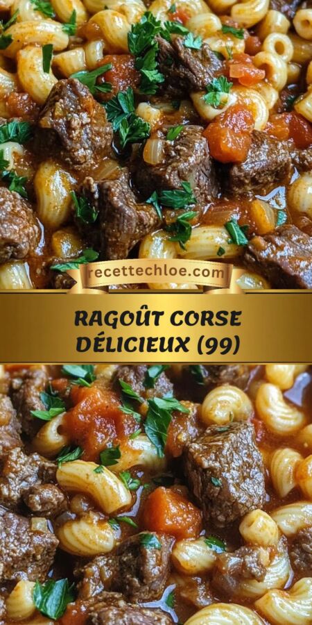 Cuisine traditionnelle corse