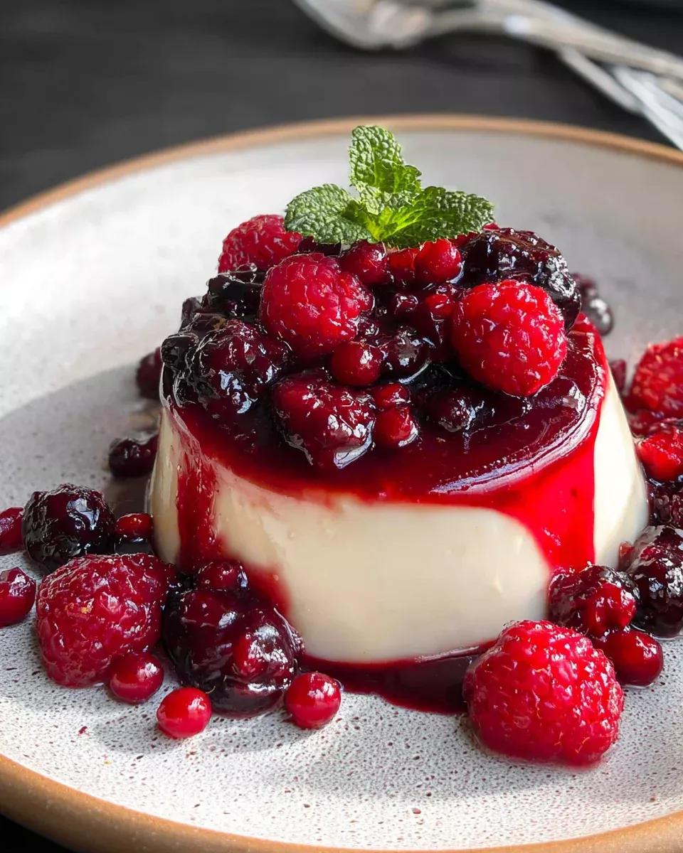 Panna cotta onctueuse maison