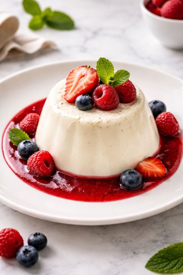 Panna cotta onctueuse maison