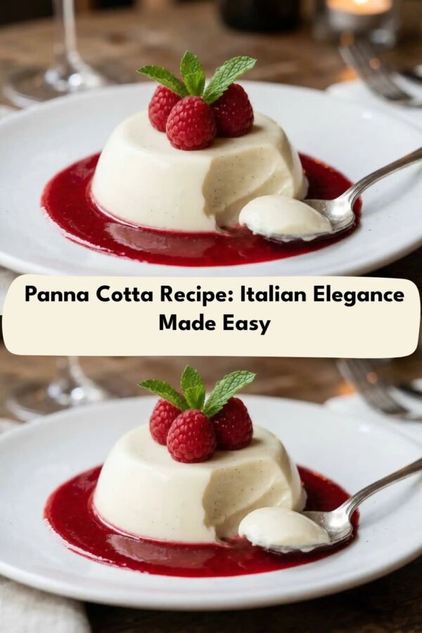 Panna cotta onctueuse maison