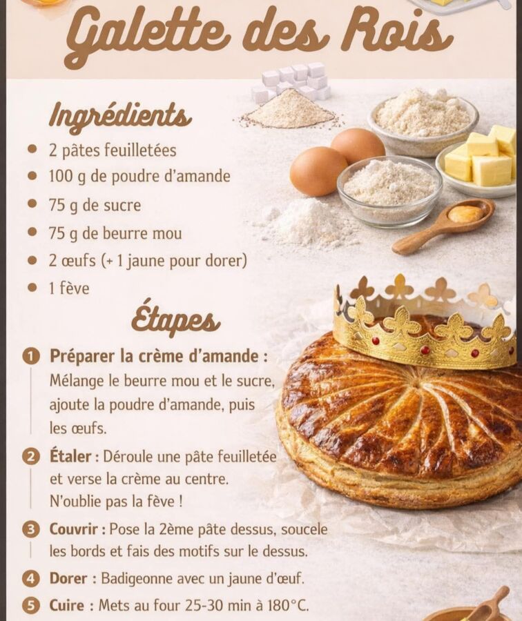 Galette des rois maison
