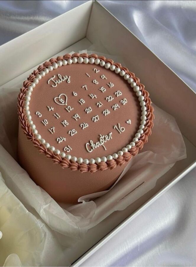 Gâteau d'anniversaire simple