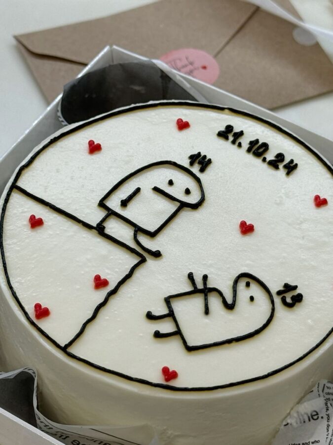 Gâteau d'anniversaire simple