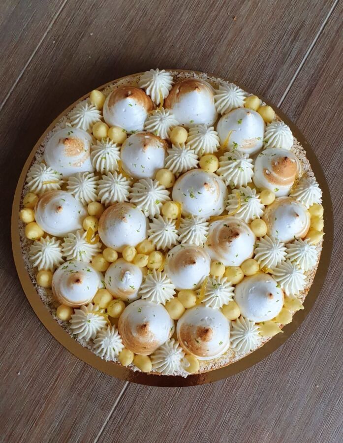 Tarte citron légère