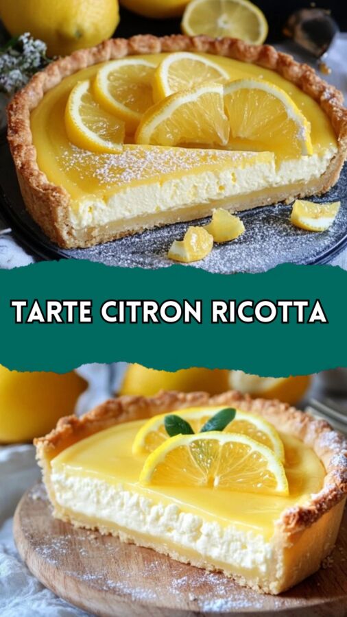 Recette facile tarte citron