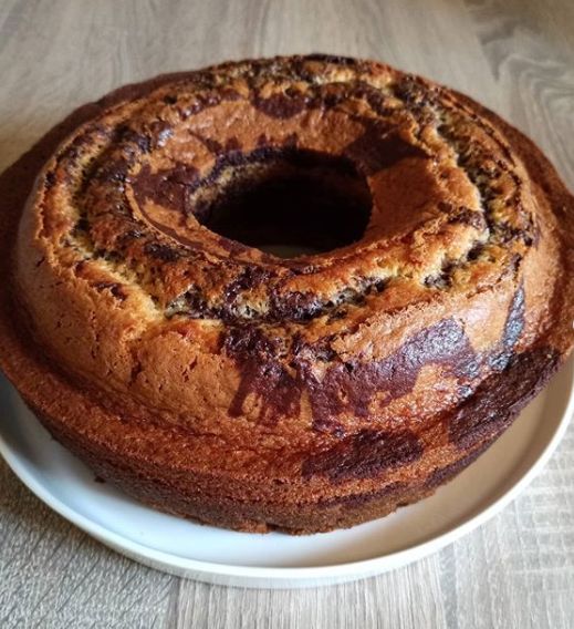Gâteau marbré délicieux