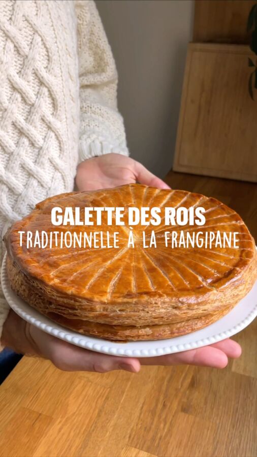 Galette des rois frangipane